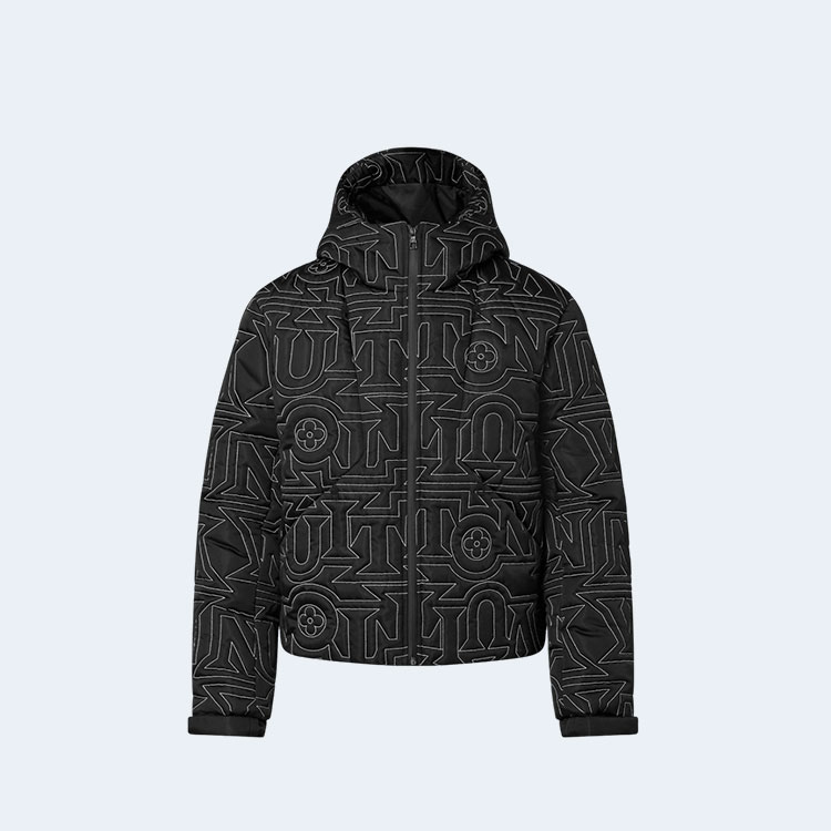 루이비통 울오버 스노우 다운 자켓