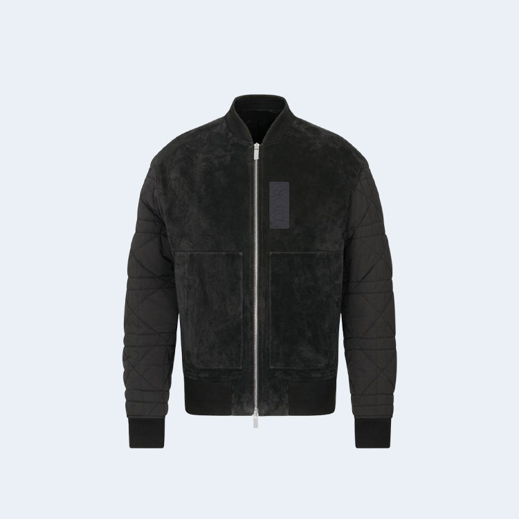 디올 바시티 블루종 남성 자켓