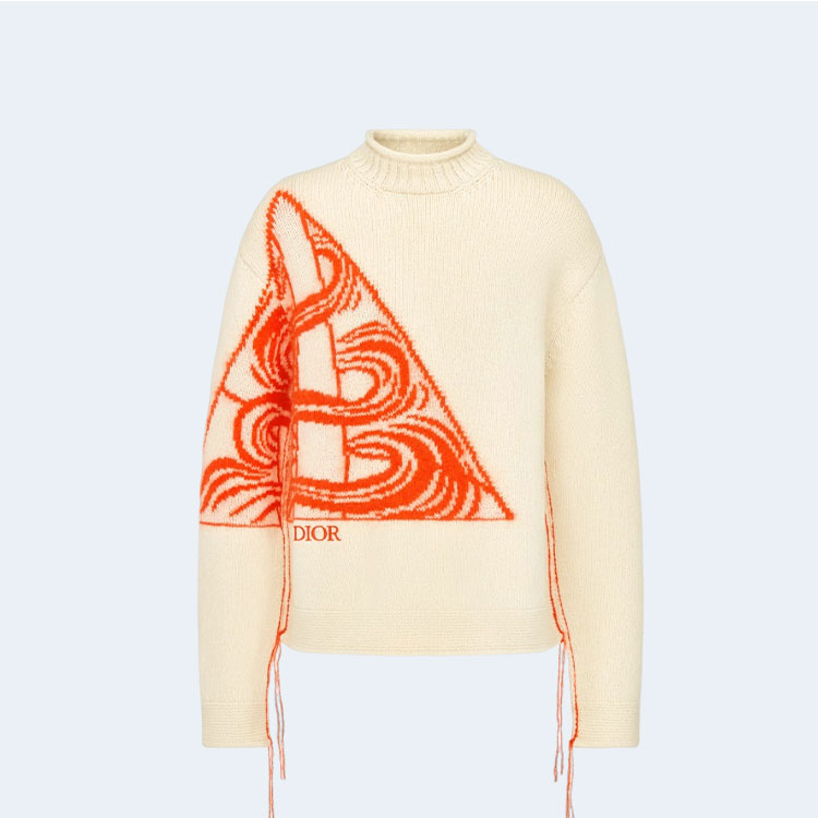 디올 옴므 오블리크 스웨터