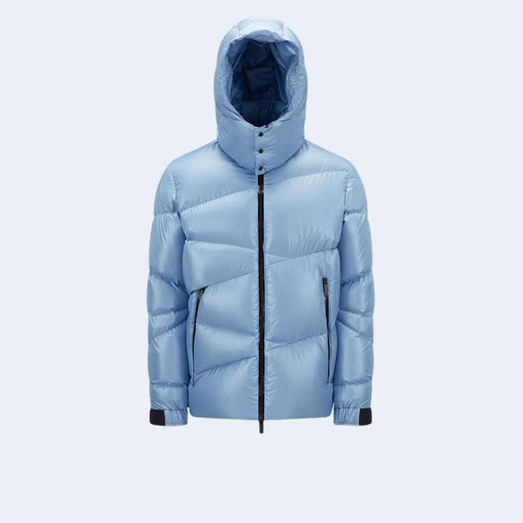 몽클레어 파우더 블루 쇼트 다운 자켓