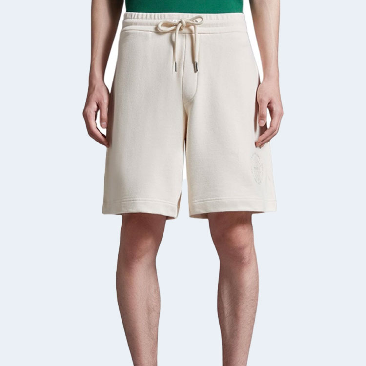 몽클레어 스트레이트 캐주얼 쇼츠 화이트