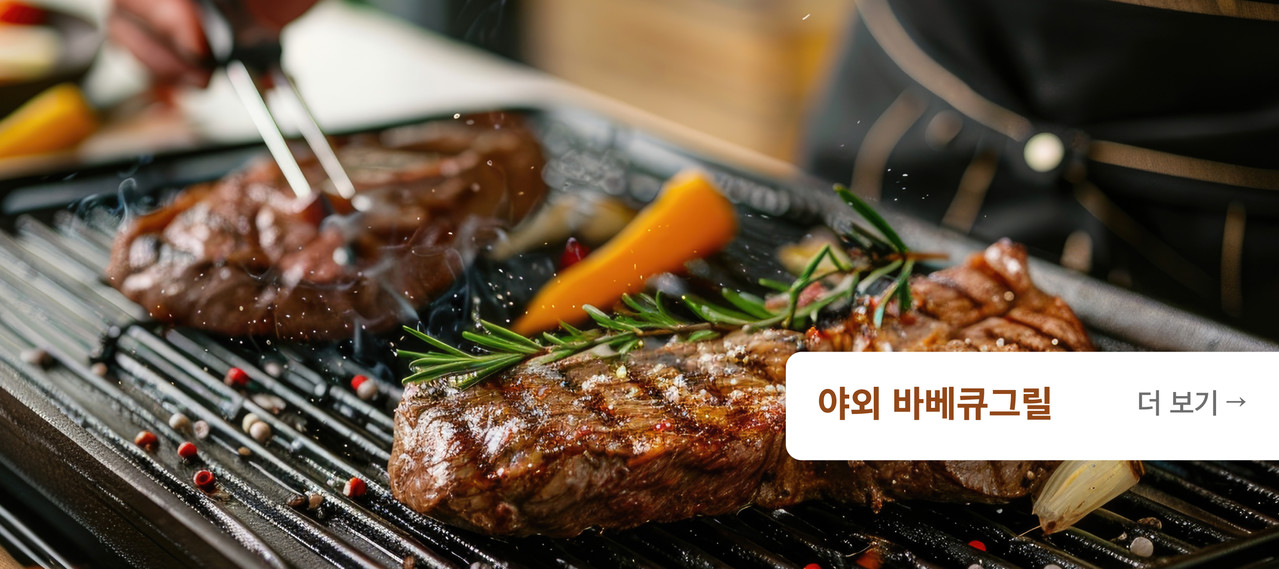 야외 바베큐 그릴