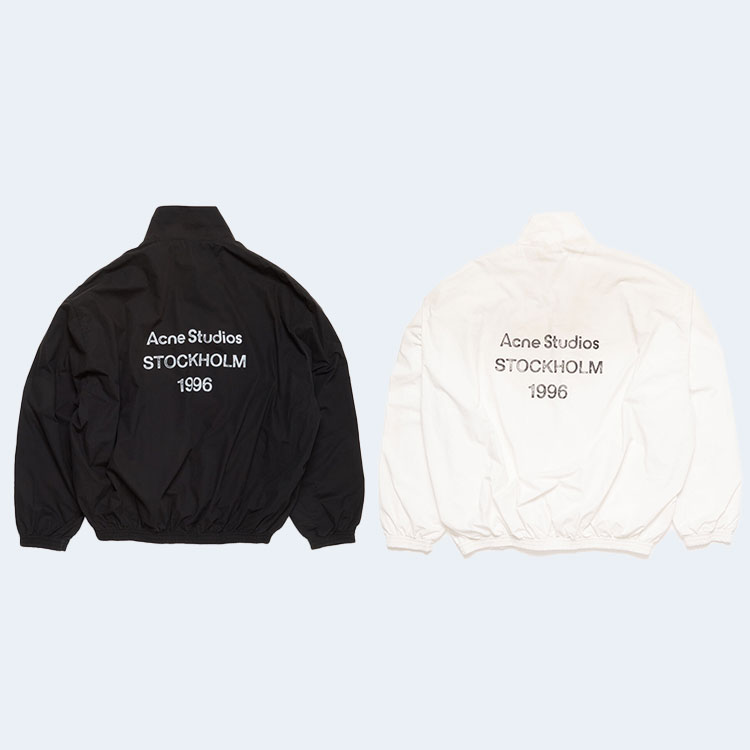 아크네 스튜디오 로고 지퍼 재킷 (2color)