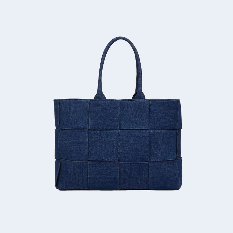 보테가 베네타 아르코 토트 백 블루