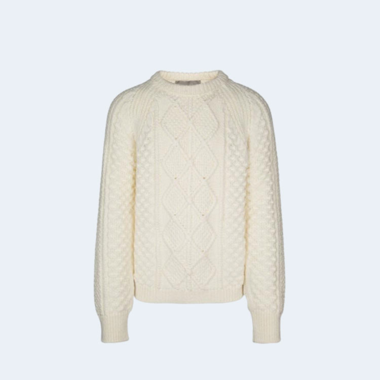 디올 세이러 울 캐시미어 스웨터