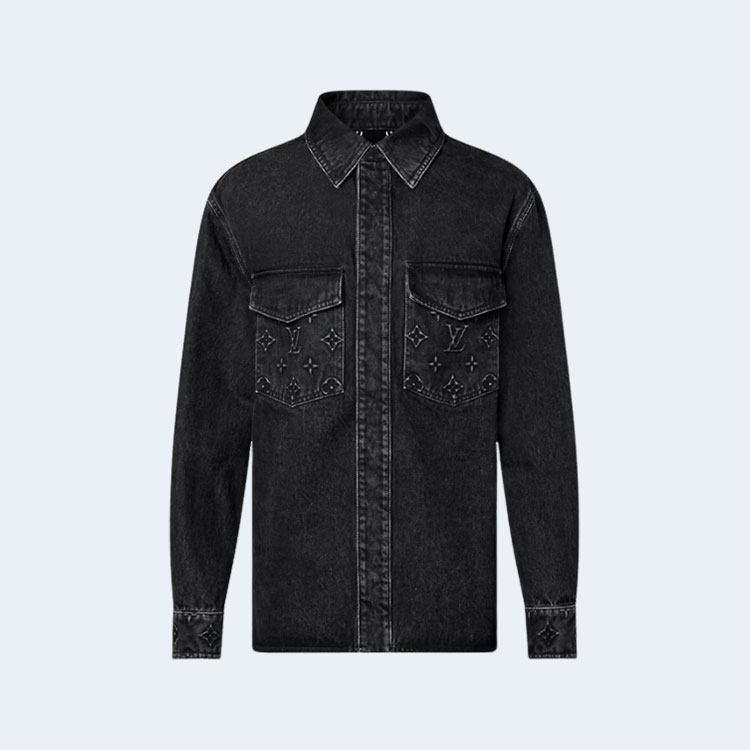 루이비통 데님 오버 셔츠 1AFAWZ