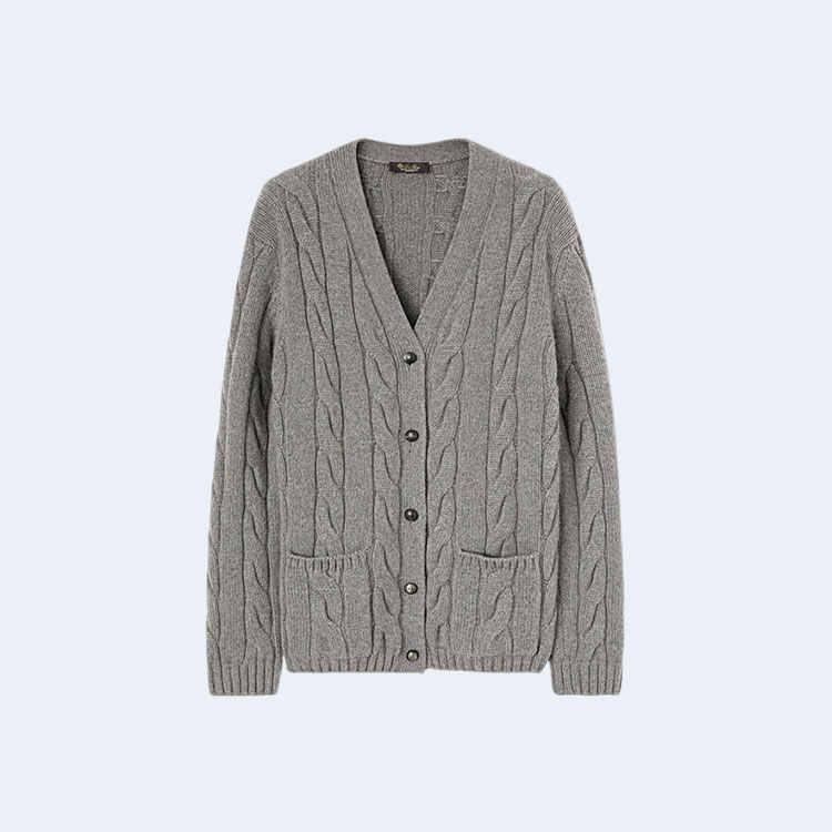 로로피아나 네이피어 캐시미어 가디건