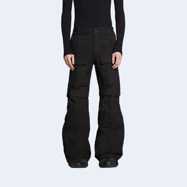 발렌시아가 플레어 카고 팬츠