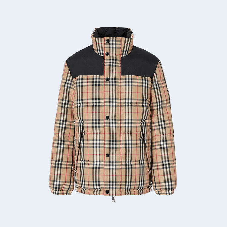 버버리 리버시블 리사이클 폴리에스테르 자켓