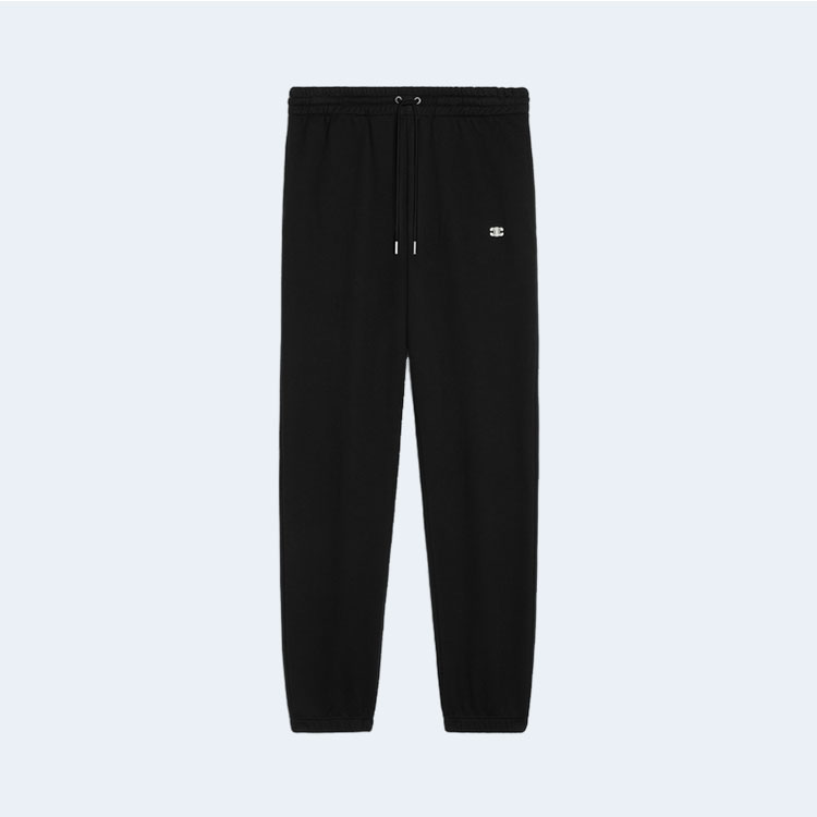 셀린느 트리옹프 코튼 캐시미어 트랙 팬츠