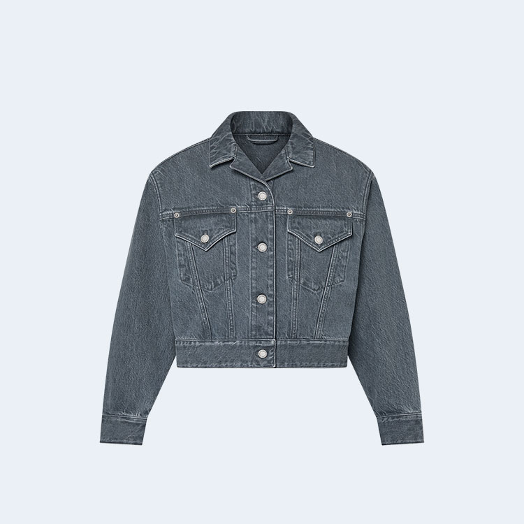 루이비통 워시드 데님 재킷