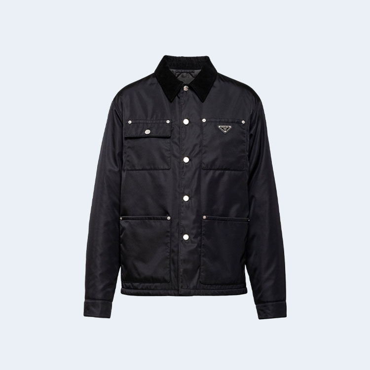 프라다 리나일론 패디드 자켓