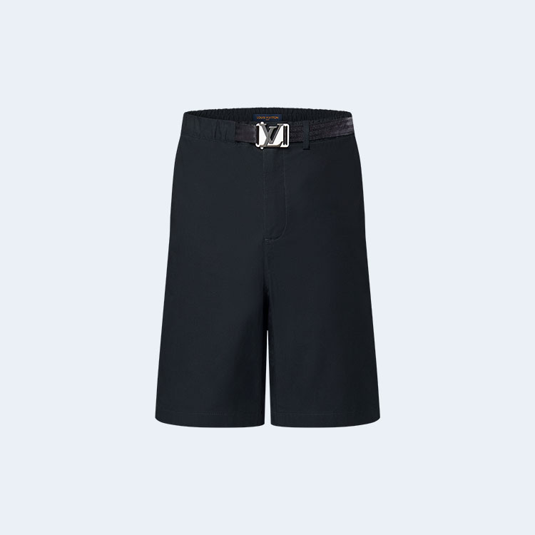 루이비통 LV 버클 코튼 쇼츠 1AFRLG