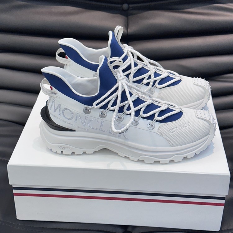 몽클레어 트레일그립 라이트 화이트 네이비