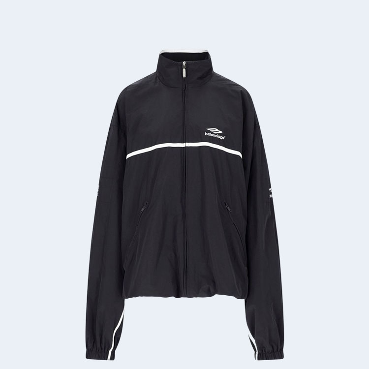 발렌시아가 엠브로이더리 집업 자켓