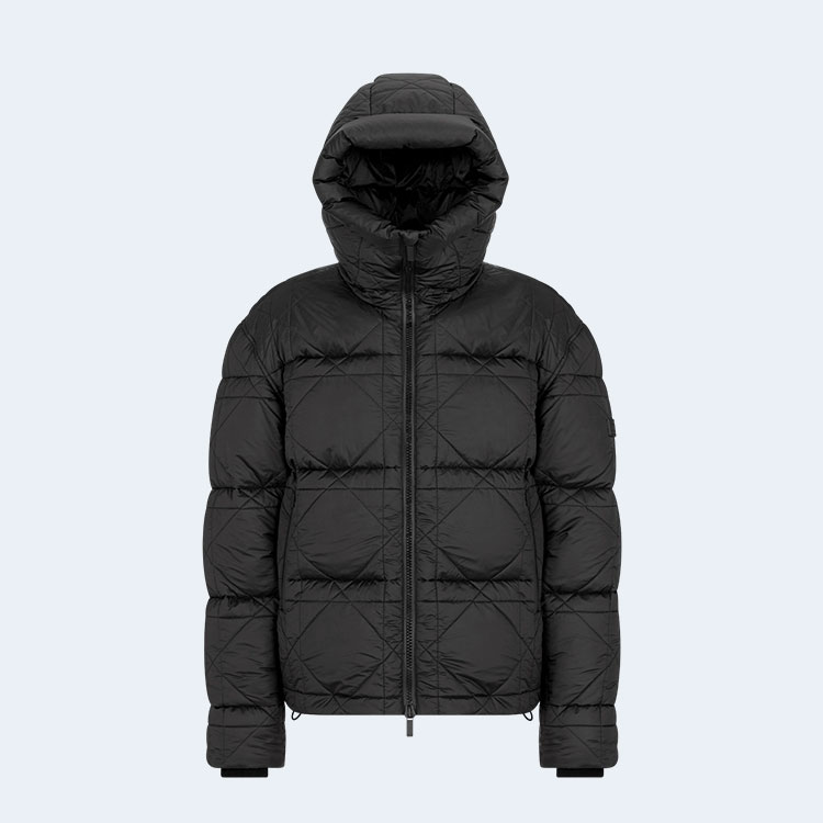 디올 까나쥬 후드 다운 자켓