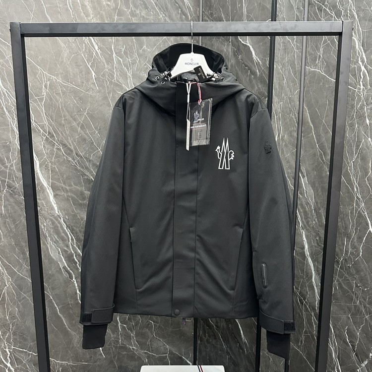 몽클레어 그레노블  패딩 블랙