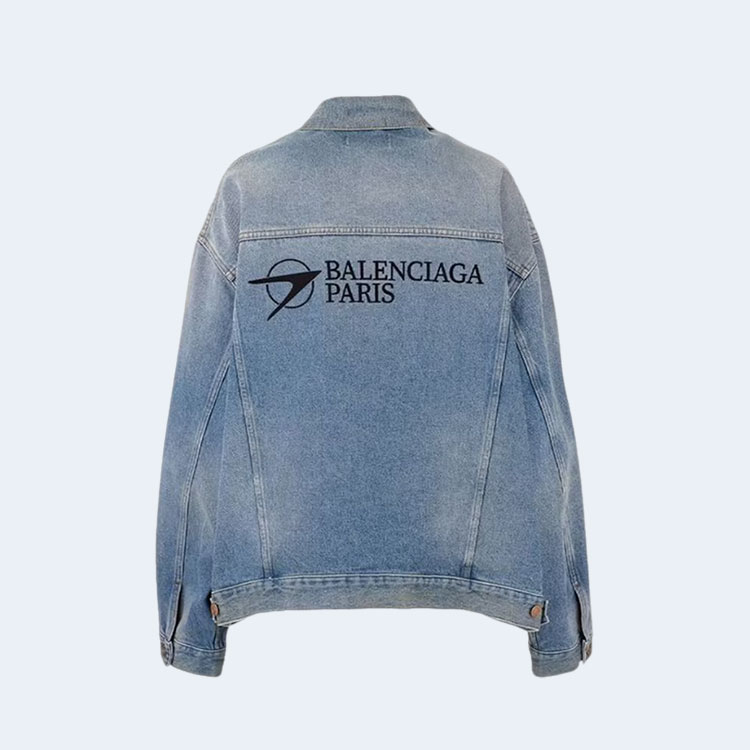 발렌시아가 파리 오버사이즈 데님 자켓