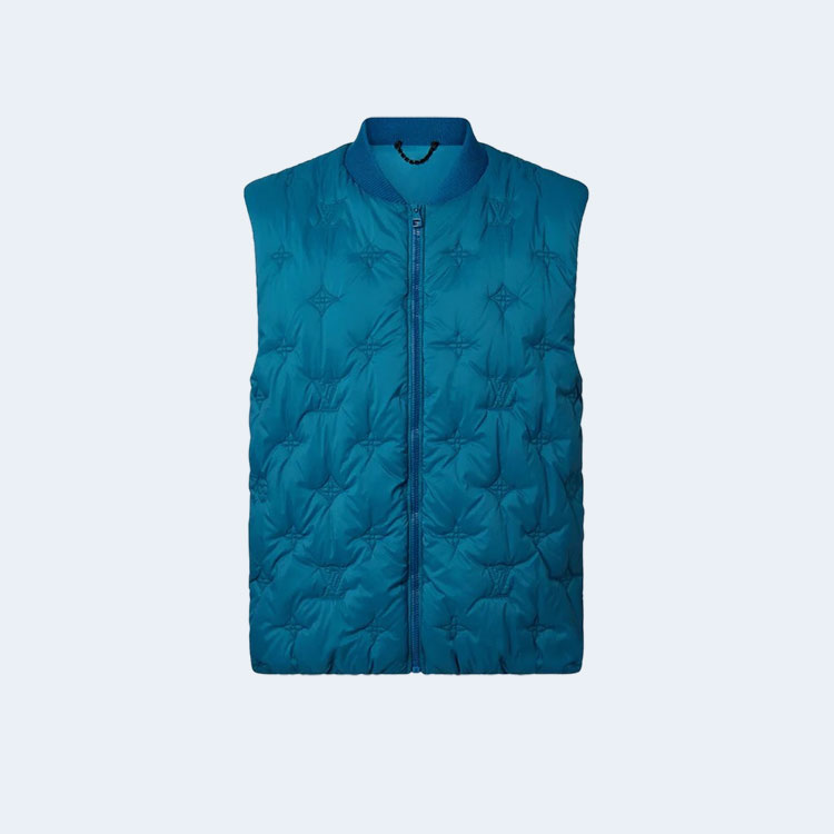 루이비통 모노그램 퀄티드 질레 자켓