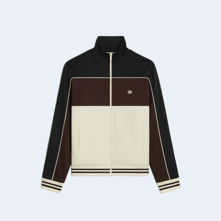 셀린느 스플라이싱 트랙 자켓