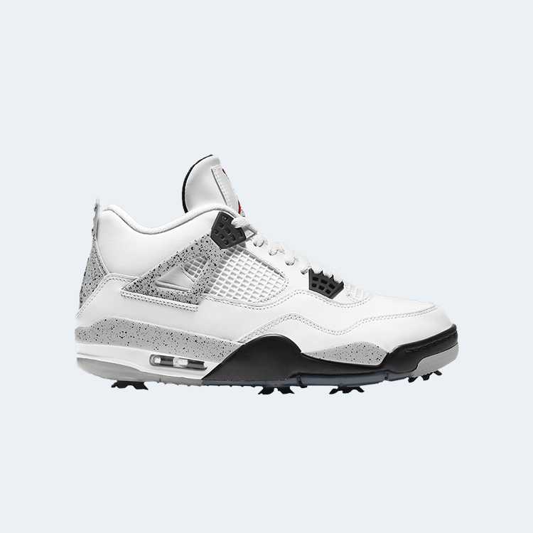 조던 4 X 골프화이트 시멘트 스니커즈