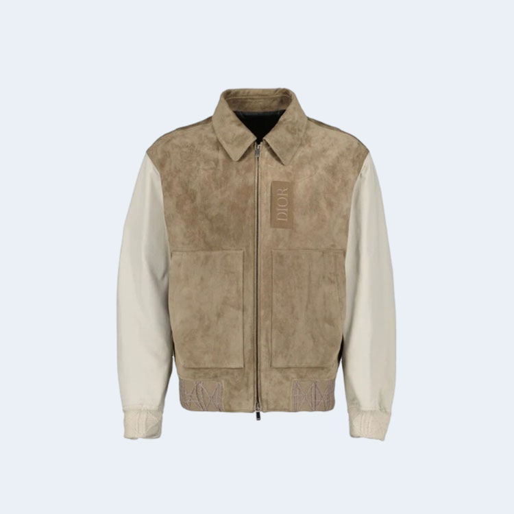 디올 바시티 블루종 자켓