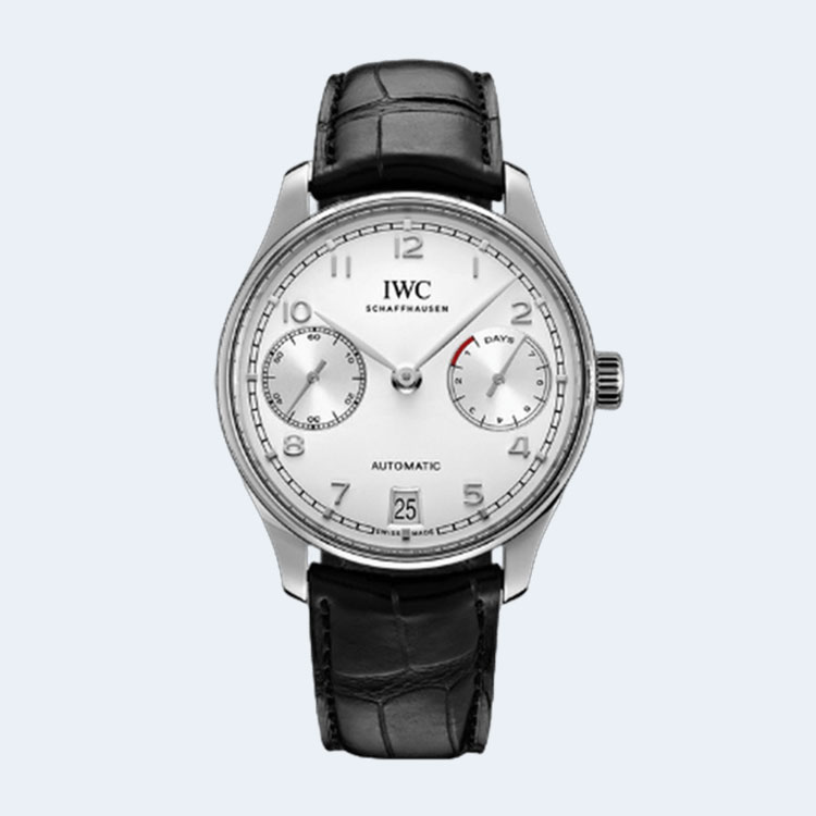 IWC 포르투기저 오토매틱 워치 흰판