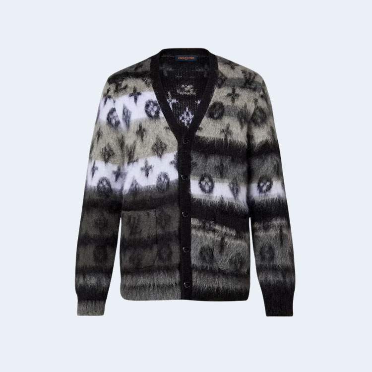 루이비통 모노그램 모헤어 가디건 1AF342