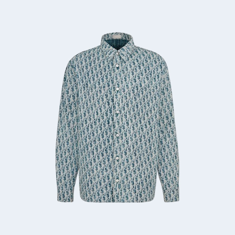 디올 오블리크 카스리 오버셔츠