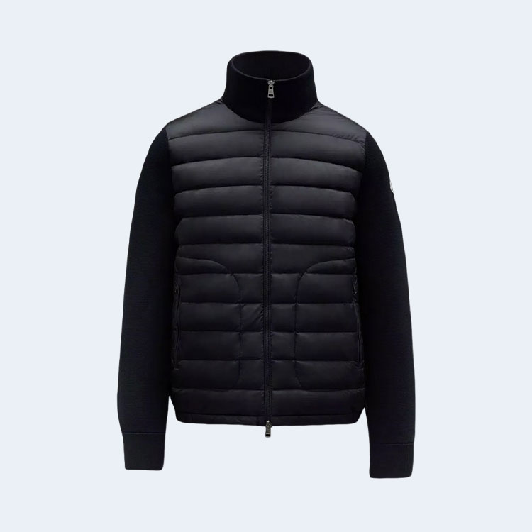 몽클레어 니트 패딩 가디건