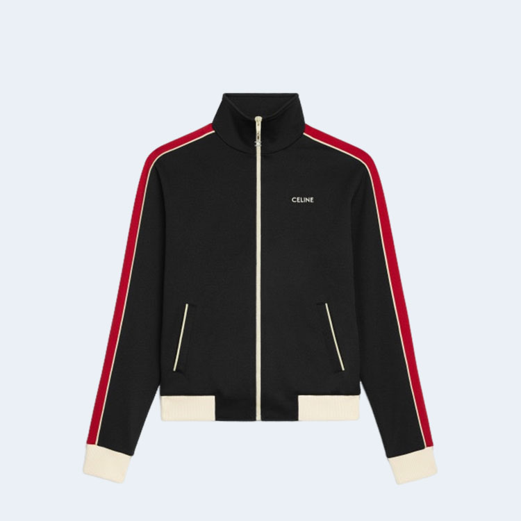 셀린느 트랙수트 벨벳 자켓