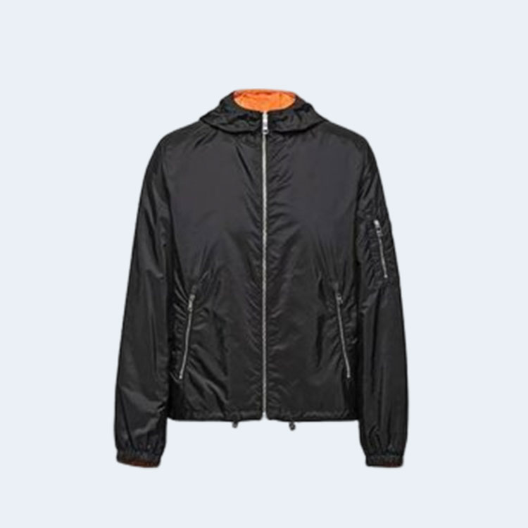 프라다 리나일론 삼각로고 리버시블 자켓