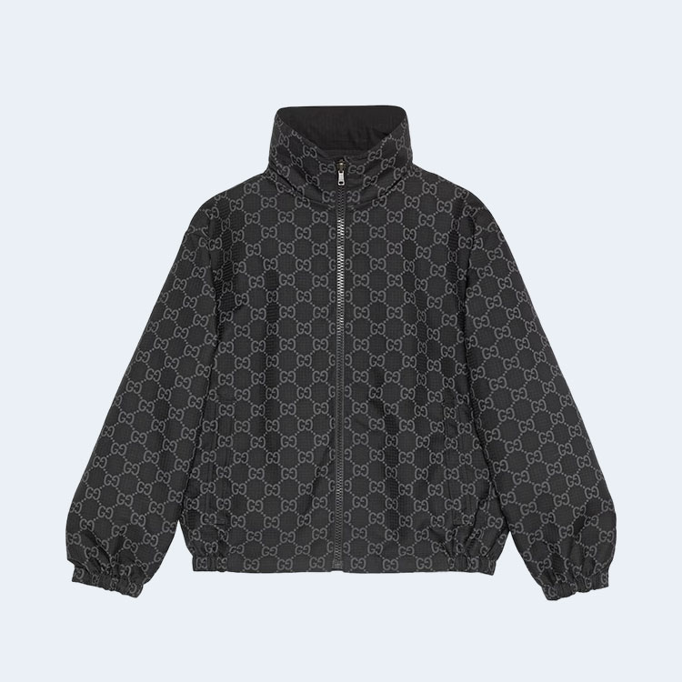 구찌 리버서블 GG 립스톱 나일론 자켓
