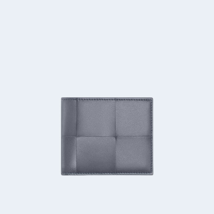 보테가 베네타 카세트 반지갑 그레이