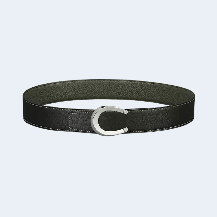 에르메스 럭 리버서블 벨트 카키 블랙 38mm