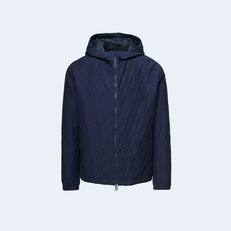 펜디 바케트 모티프 테크 후드 자켓