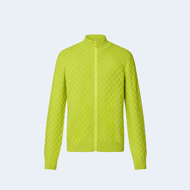 루이비통 다미에 울 집스루 가디건 1ABIYA