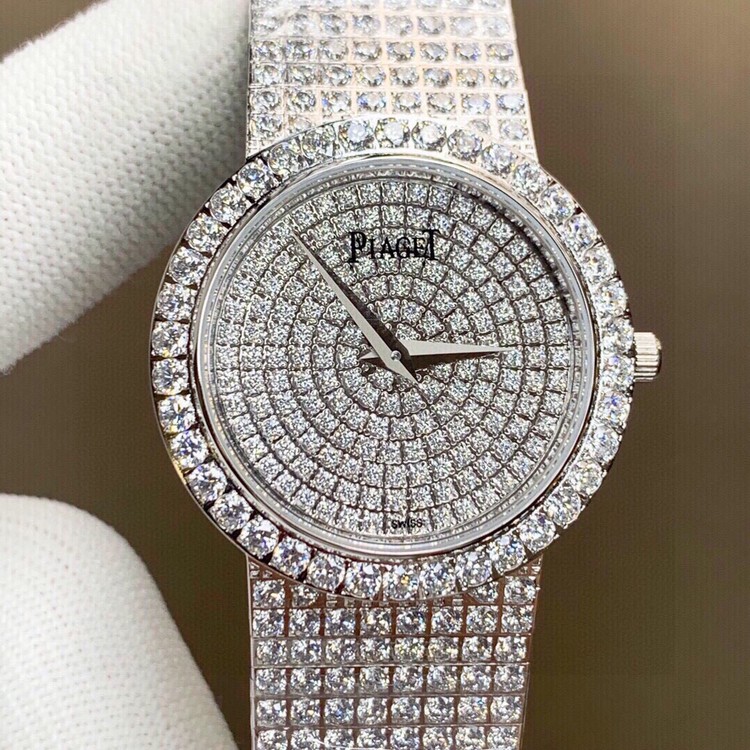 피아제 원형 트레디션 18K 올 다이야 (여성용)