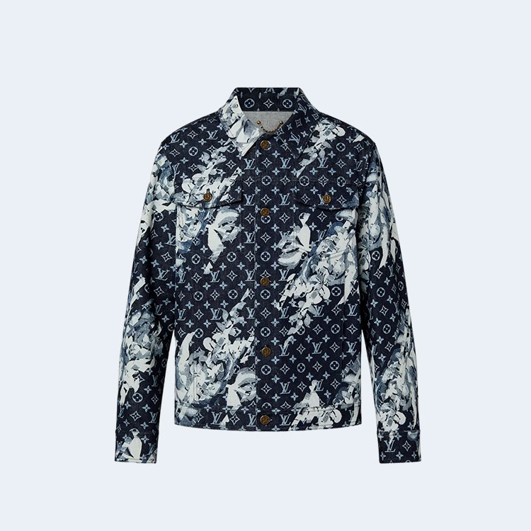 루이비통 모노그램 프린트 데님 자켓 1AF750