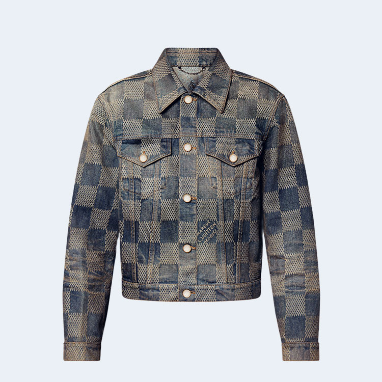 루이비통 다미에 워시드 데님 재킷 1AFWW6