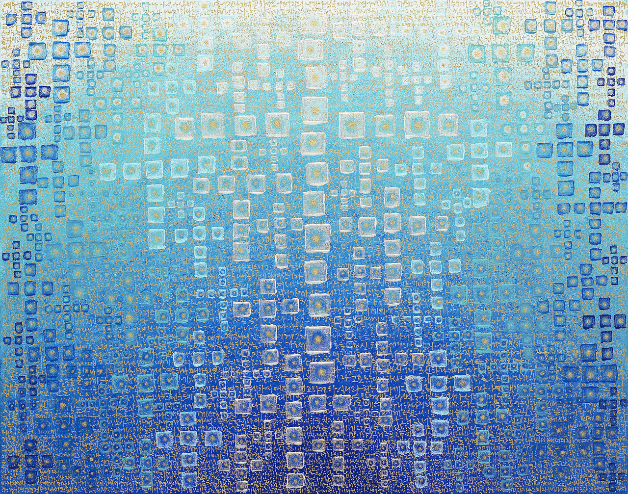 박혜성, 베드로의 편지-인내의 열매(베드로전.후서), 2020, 캔버스에 아크릴릭, 116.8x90.0cm