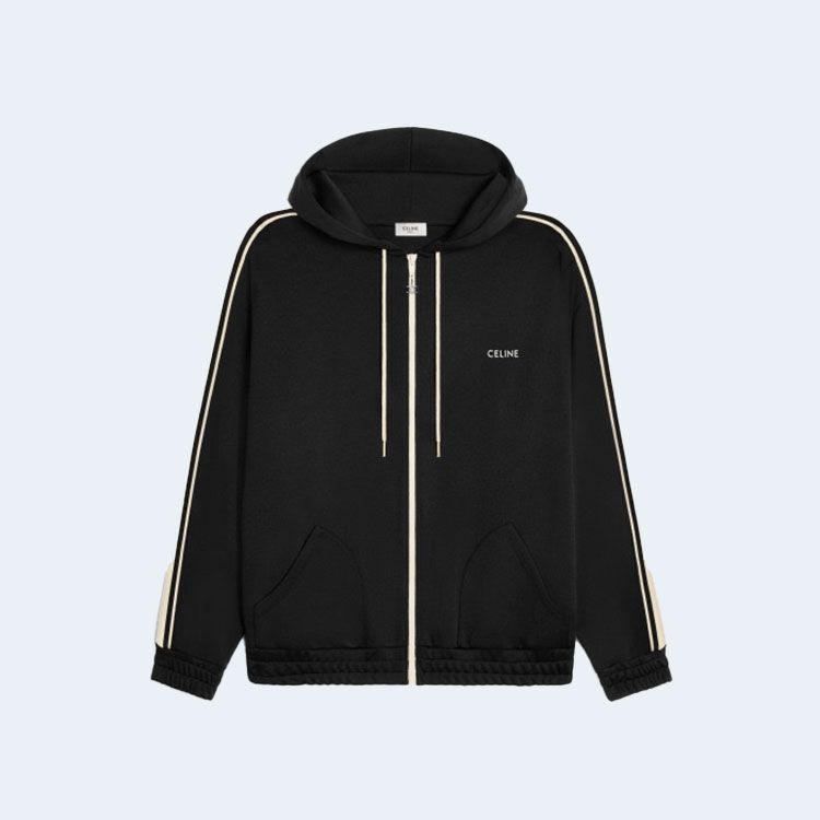 셀린느 더블 페이스 저지 트랙수트 재킷