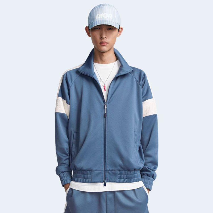 디올 앤 PARLEY 지퍼 트랙 재킷