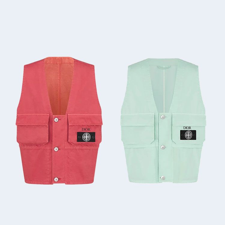 디올 앤드 스톤 아일랜드 베스트 (2color)