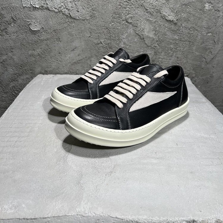 릭오웬스 빈티지 스니커즈 블랙