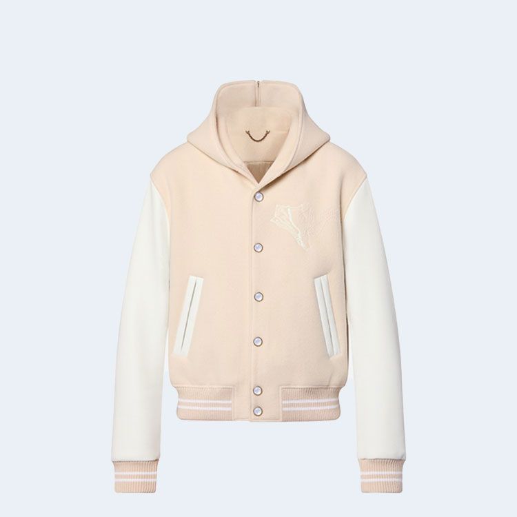 루이비통 카프스킨 세일러 바시티 재킷