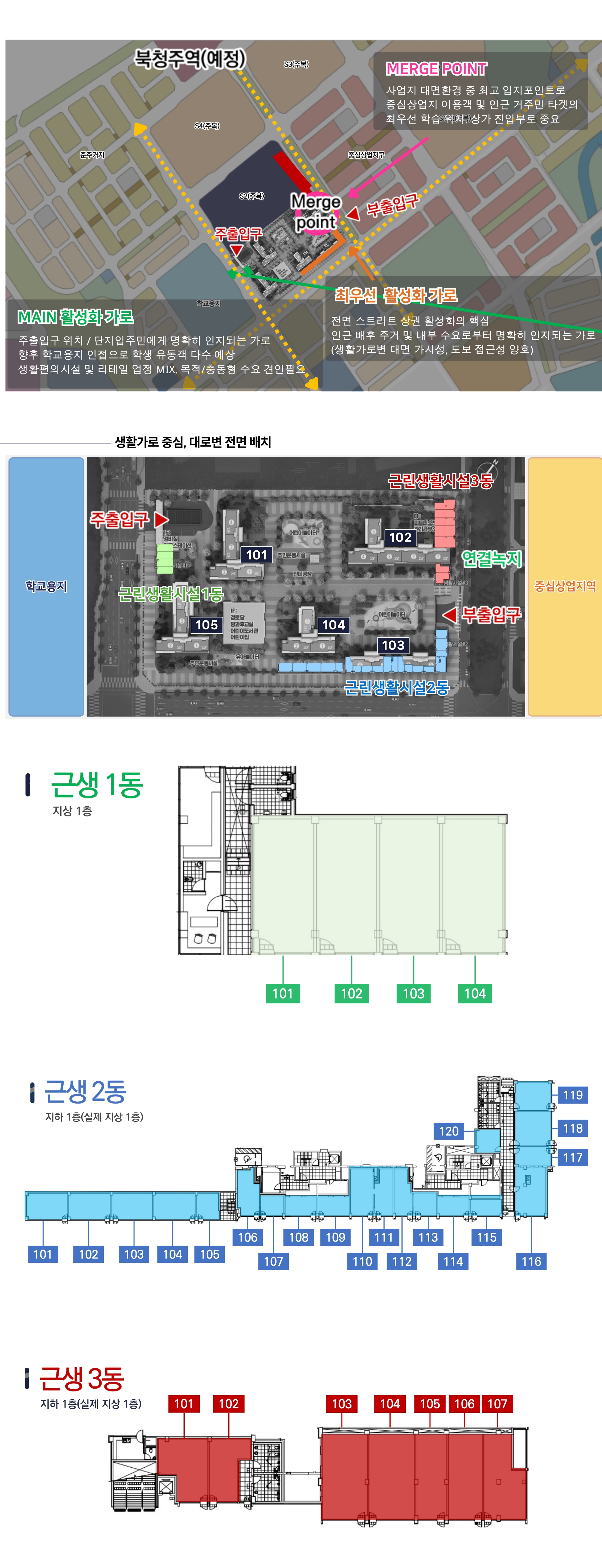 청주테크노폴리스힐데스하임  단지 내 상가ㅣ배치도PC