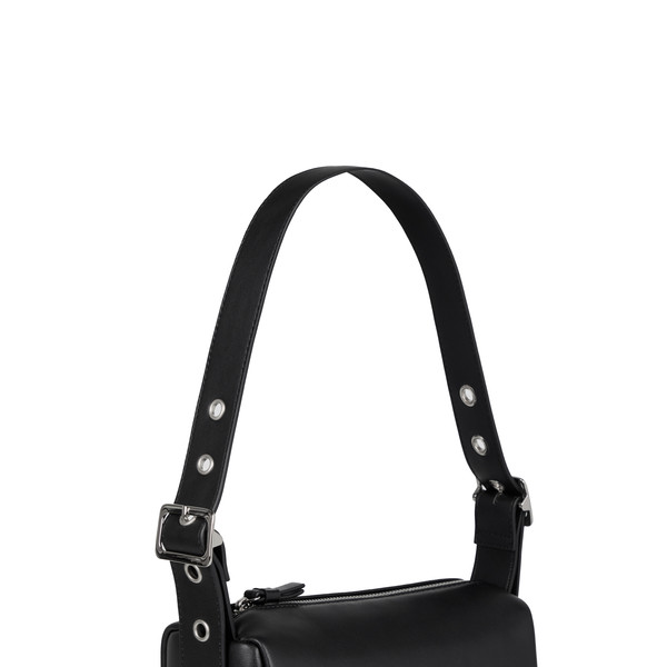 韓国商品/ROCKCAKE Square Leather Belt Shoulder Bag 新品 ロックケーキ ショルダーバッグ バッグ Square Leather