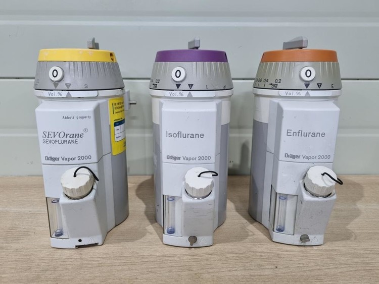 Drager Vapor 2000 (Sevoflurane, Isoflurane, Enflurane) 드래거 호흡마취기 : 엠아이티솔루션