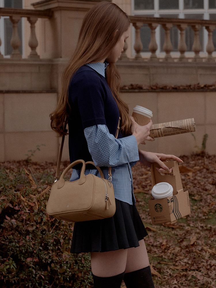 ｜DIERNEAS｜ PANE Venti (8 Colors) Vegan Leather Handbag Korean Designer Dierneas Luxury Tote